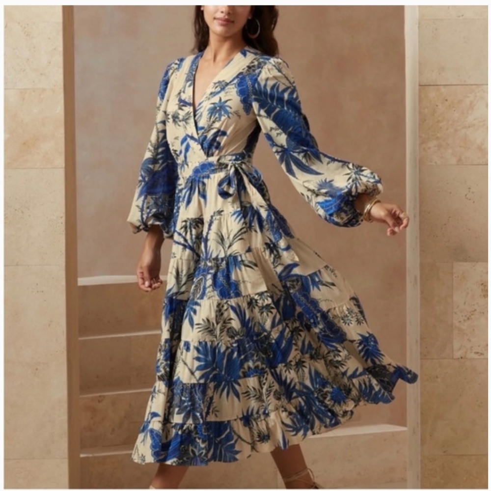Banana Republic Stampa Maxi NWT